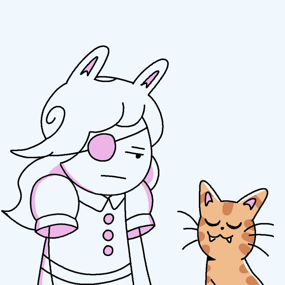 Luvie/CandyEvie on Twitter "my cat scratched my eyeball and I feel