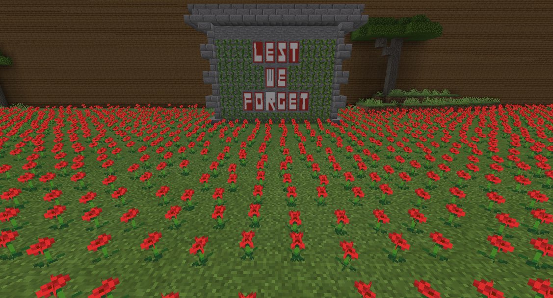 It’s Memorial Day in the USA. 🇺🇸 

If you’re looking for a lesson on remembrance, check out the @PlayCraftLearn WWI world and lessons designed by @StephenReidEdu and me - released in 2018 by @PhygitalLabs. #MinecraftEdu 

education.minecraft.net/en-us/lessons/…