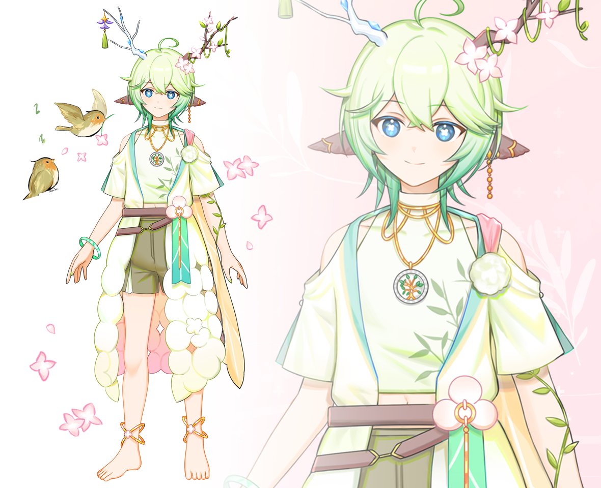 syphuvt's tweet photo. ✿ hii~! My name is Syphu, a Mythical Deer VTuber who is also the Guardian of Nature! I’m an aspiring singer and fantasy writer on the side! ✿

I’m excited to invite you all to my garden!! I'd love to hear your favorite flowers or animals! 🌿🌸

#VTuber #ENVTuber #VTuberUprising https://t.co/InfxsszkbX