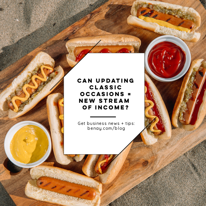BenayInc's tweet photo. Perhaps growth is about finding new ways and niches that your services or products can fit in with. 

Who knew hot dogs and love would come together to be a sought-after event experience? 

#weddingcatering #catering #classicamerican #madeinamerica

https://t.co/ADq4uerGaD https://t.co/0blP77ggdN