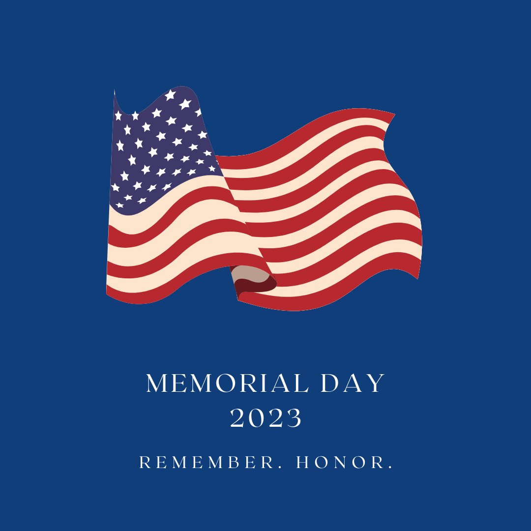 On this Memorial Day, we take a moment to honor the brave individuals who sacrificed their lives while serving their country. 🎗️🌺

May their legacy inspire us to strive for a world marked by peace, unity, and compassion. 🕊️

#MemorialDay #Gratitude #UnitedWeStand