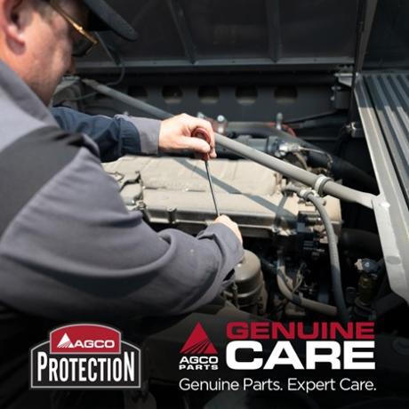 Protect your machine against the unexpected with an AGCO Protection Extended Service Contract. When you pair AGCO Protection with AGCO GenuineCare, you'll save an additional 15% on your maintenance and extended warranty. Contact us today to learn more! ldi.us