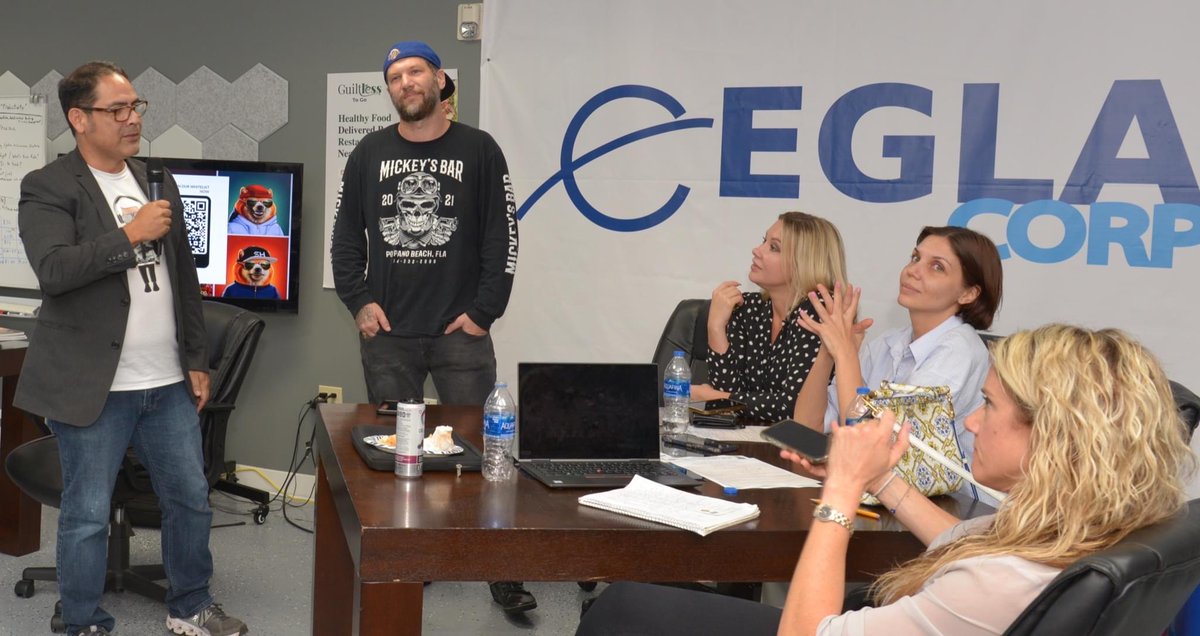 eglavator's tweet photo. Pitch events are important for startups for product-market fit and we provide good feedback to those pitching. Next event June 6th, 2023 #bocaraton #tech #startups #pitch #funding #capital #innovators #entrepreneurs https://t.co/zJplkv8Ep8 #Ai #community #southflorida #miamitech https://t.co/ITvoy0wc4k