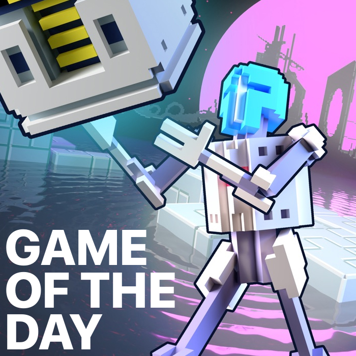 AppStoreGames's tweet photo. 🤖 Stuffo the Puzzle Bot from @Antti_Tiihonen is our #GameOfTheDay! 

In a future full of fun conundrums, stack boxes to climb out of each deviously designed level. It’ll take tons of tinkering to make an escape.

📲: https://t.co/TYNONw9E5N https://t.co/nqEJW4qZrz