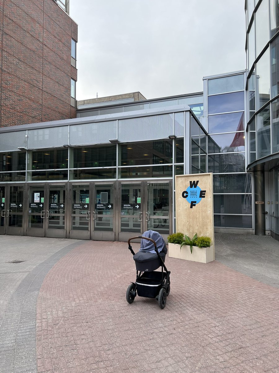 Leading circular economy event World Circular Economy Forum @WCEF2023 kicking off tomorrow with a focus on nature, investments and youth. Eager participants already queueing up.