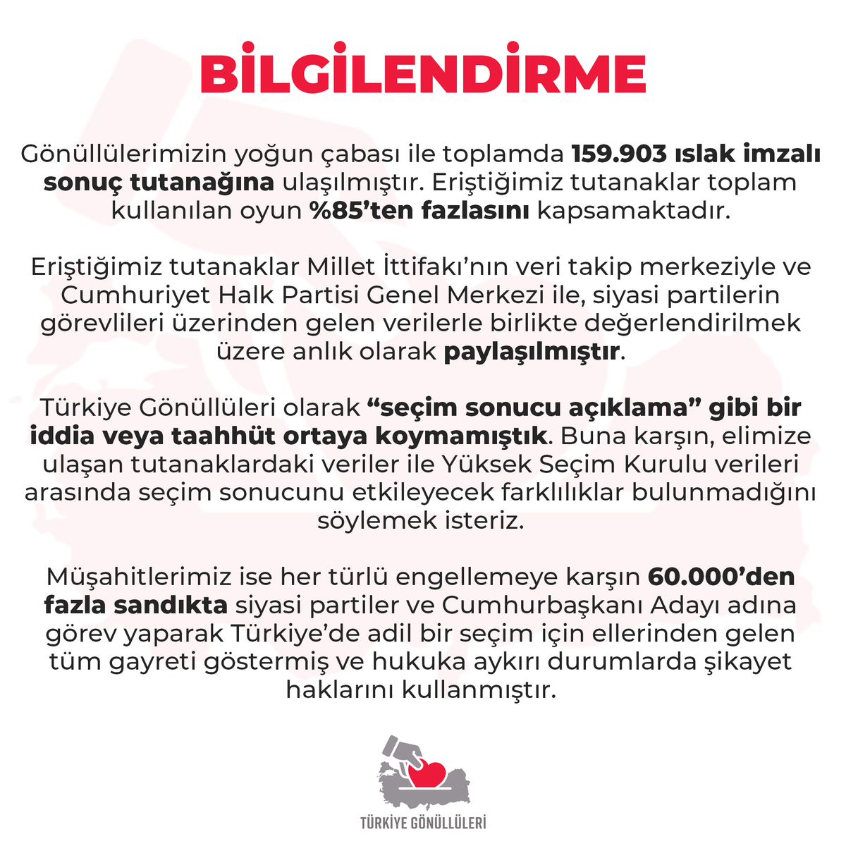 gonulluTR's tweet photo. Tüm gönüllülerimize sonsuz teşekkürlerimizle...
Türkiye bu çabayı asla unutmayacak! https://t.co/DM2M9hOIoo