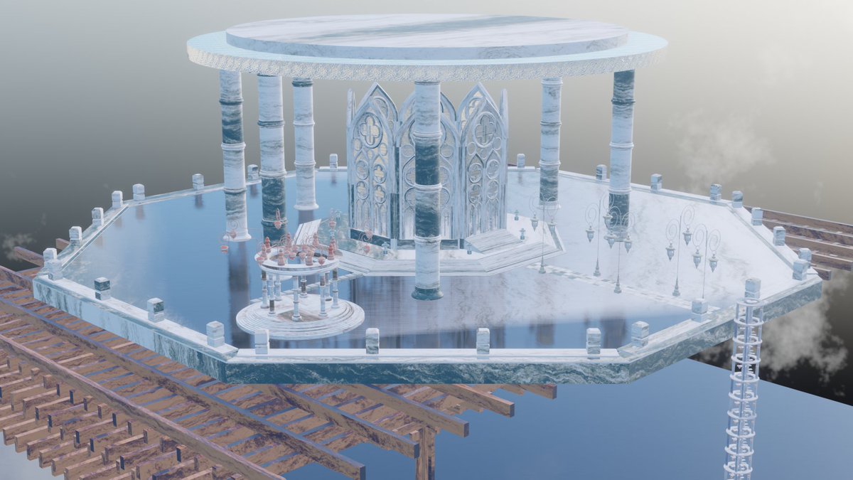 kwcbn7's tweet photo. Blender 3Dで大理石の建物を作りました。 (portfolio)
参考にする：隈研吾さんと安藤忠雄さんの建築です。
建築様式：和風とゴシック様式です。

#blender
#3D
#portfolio
#大理石
#隈研吾
#安藤忠雄

Youtube : 
https://t.co/CdUTT862JS https://t.co/DRhVBATVCl
