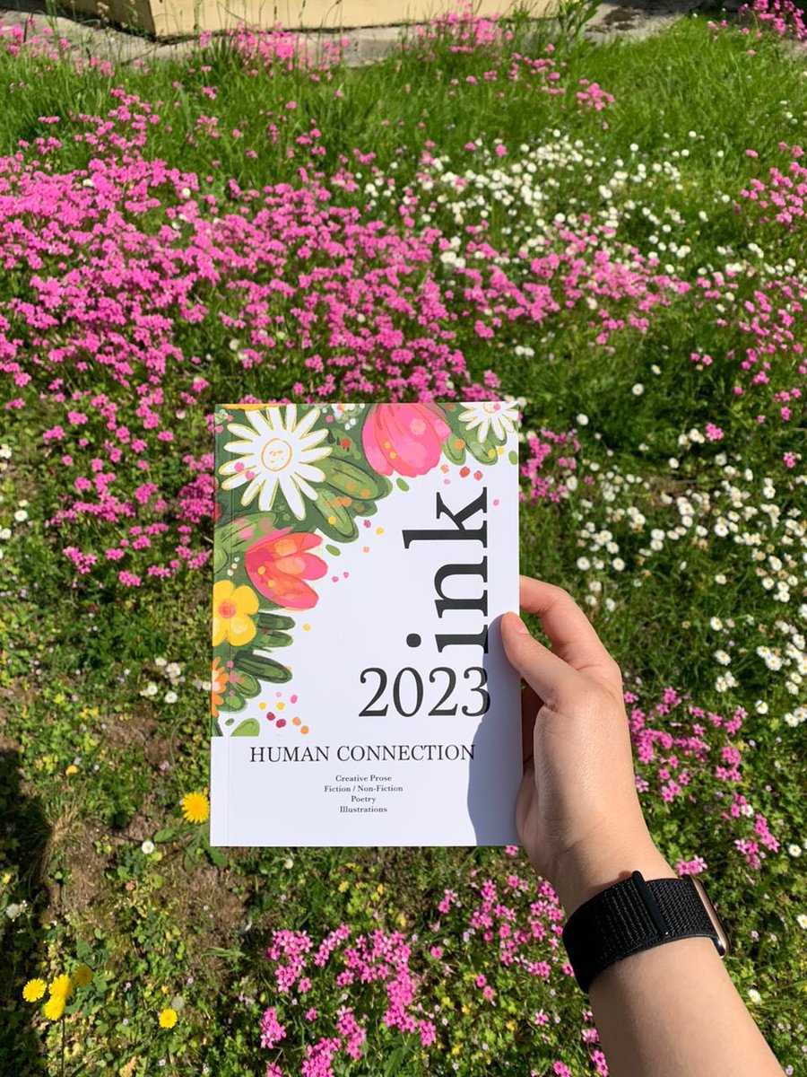 SURPRISE! Here is your first official look at a physical copy of INK 2023 ✨ 

Photo credit: @ChloeReidy 

#journal #ink #writing #art #uop #plymuni @upsu @PlymUni