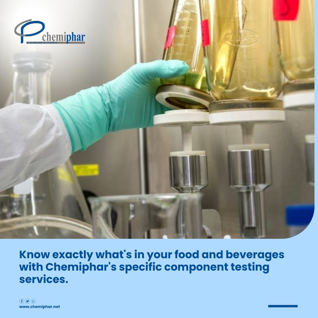 We offer determination of specific components in food and beverages. We can test for vanillin content, caffeine, papaine activity, etc., helping you to ensure the quality and authenticity of your products. Visit our website at chemiphar.net. 

#Chemipahr #foodquality