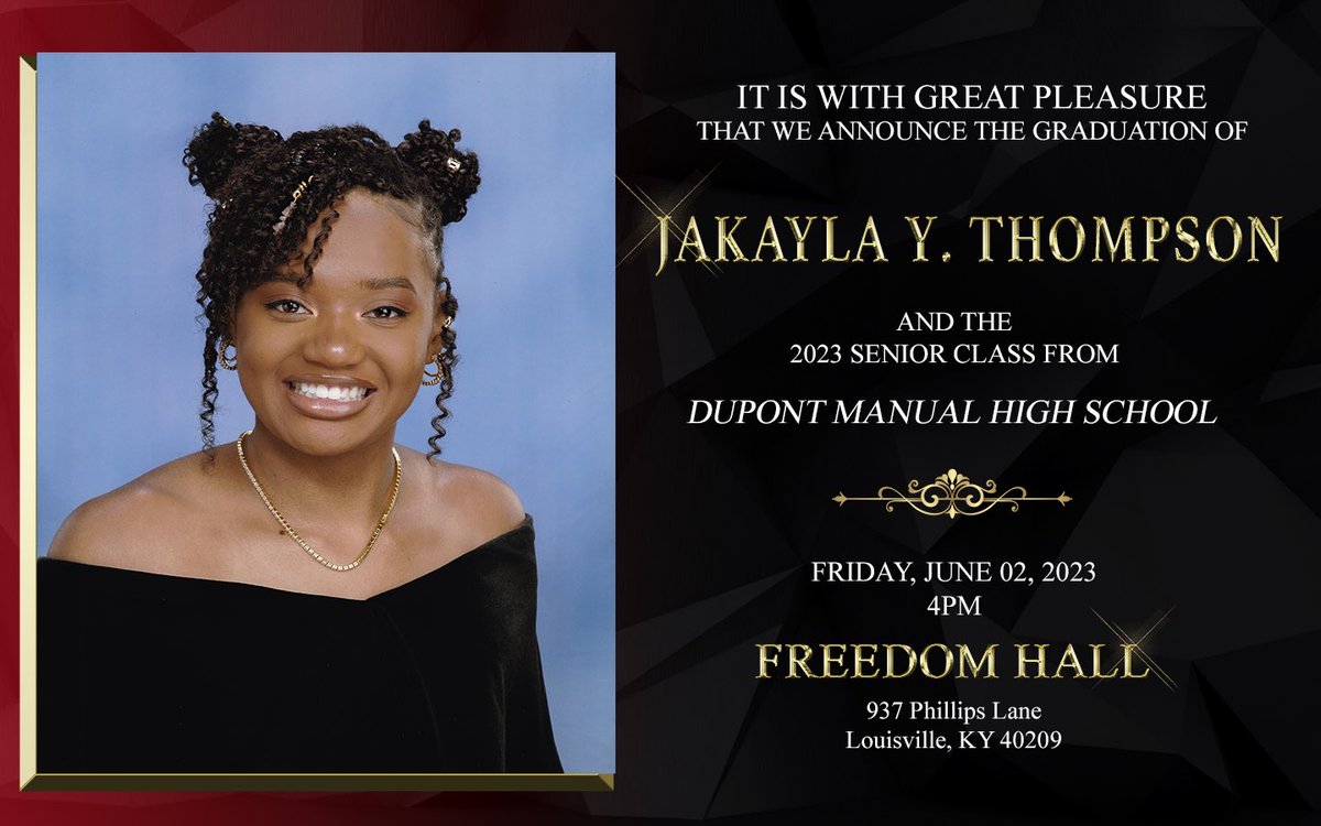 KendraKenshay's tweet photo. We are here y’all. Whew 🥹
Tutz is graduating this Friday!!
Thank you for always supporting our girl❤️
#dupontmanual #tutz #classof2023 #bostoncollege @duPontManual @JakaylaThompso4 https://t.co/hwyc87TJvv