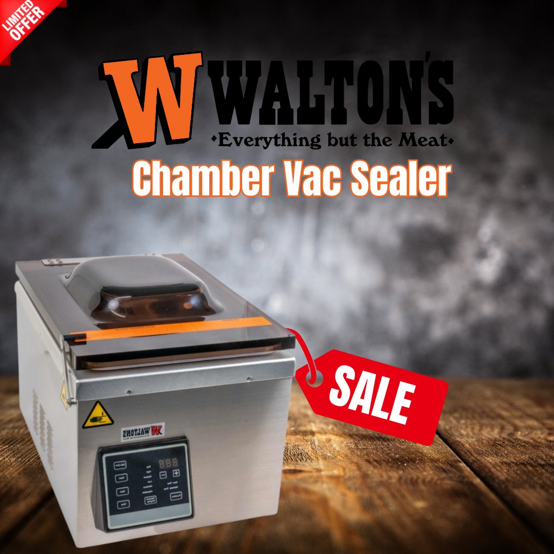 Walton's Inc on Twitter "Walton’s Chambered Vac Sealer is not only