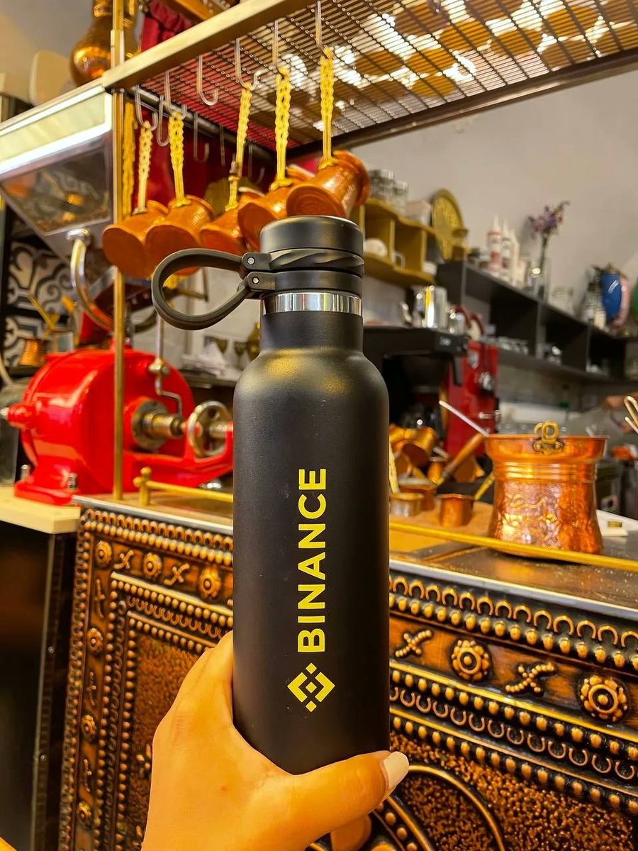 binance's tweet photo. No need for a cup, I'll just have it in here thanks. https://t.co/2yjWZjpvez
