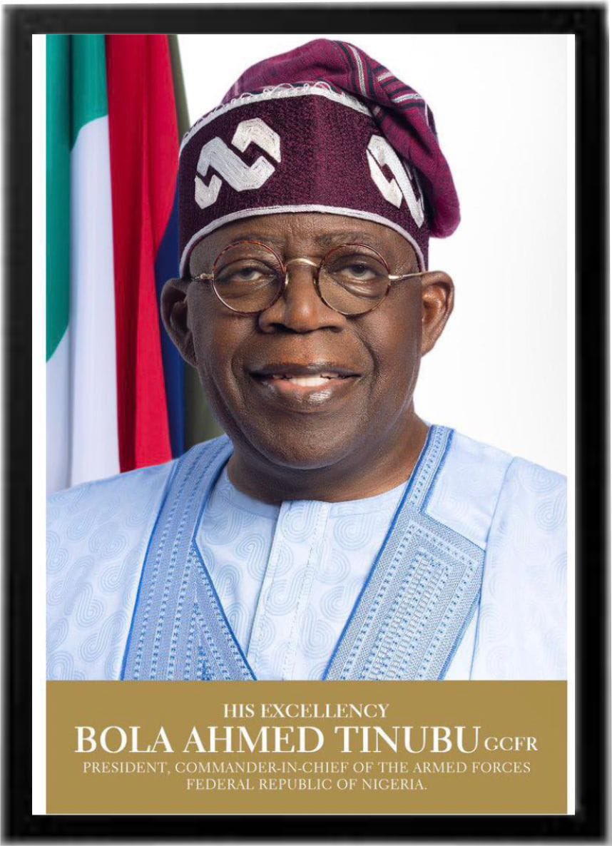 ReactivateNGR's tweet photo. Nigeria has a new President. 🇳🇬 

President Bola Ahmed Tinubu GCFR. https://t.co/S3Iwg9Yc2d