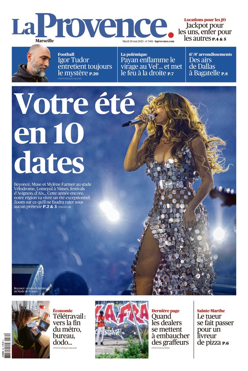 Nouvelle identité visuelle, nouveau logo, nouvelle page d’accueil pour ⁦⁦<a href="/laprovence/">La Provence</a>⁩. Bravo à toutes les équipes qui ont travaillé en un temps record !