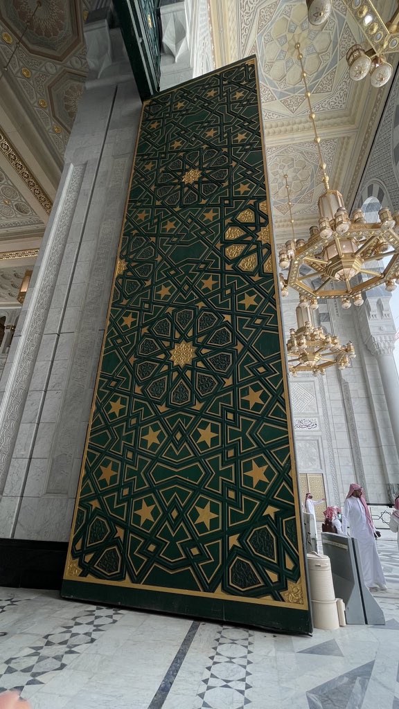 The gates of the Holy Mosque in Makkah