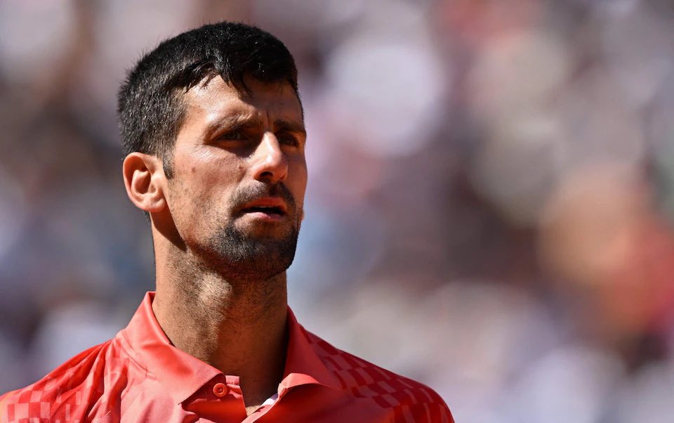 TheTennisLetter's tweet photo. Novak Djokovic on his Kosovo message: “I feel an obligation to show support for Serbia. Many don’t know what the future holds for Kosovo. It’s important to show harmony in situations like this.. I don’t know if someone will punish me or something like that. But I’d do it again” https://t.co/vl4lUoRcjp