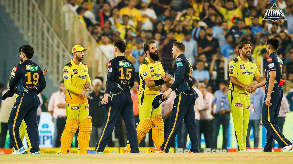 'twas an enthralling contest! 🤝⚡

#CSKvGT | #TATAIPL 2023 | #Final
