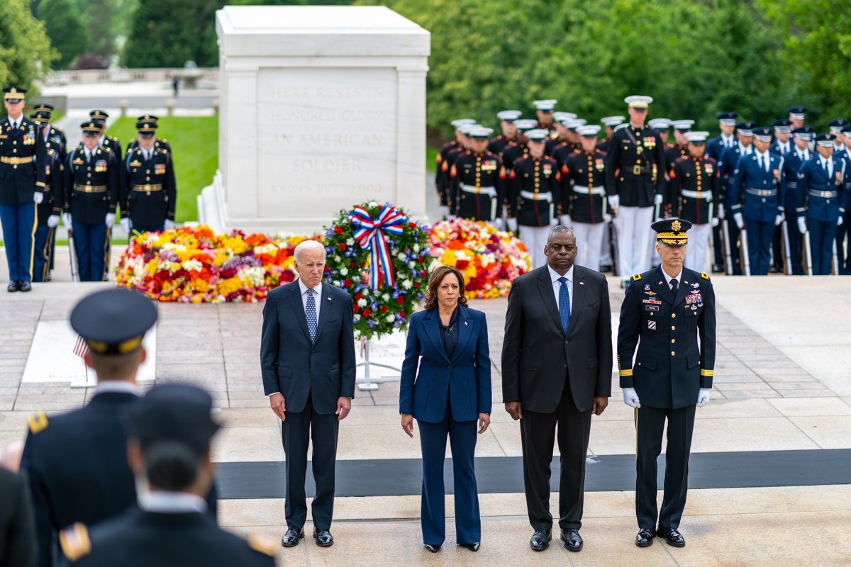 On Memorial Day, we pay tribute to our fallen heroes – our brave service members who made the ultimate sacrifice on behalf of our country. And we vow to always remember their sacrifice and what it takes to defend our democracy and all that America stands for.