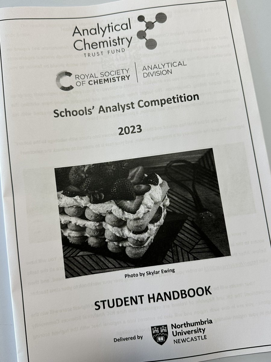 <a href="/RoySocChem/">Royal Society of Chemistry</a> Analyst Competition Day @BrochSci  with <a href="/MissSempleChem/">Miss Semple</a> 🧪 ⚛️ 🍰 Pupils gained more valuable experience following experimental procedures and gaining new practical skills. 😊 #BrilliantBroch