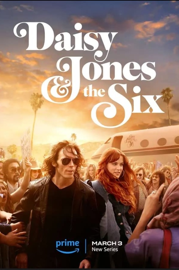 Daisy Jones and the Six, a riveting look a the rise and fall of band in the 70's and all the surrounding drama. Listen to our #SpoilerFree review hesaidshesaidmovies.com/Ep255 #DaisyJones #SeriesReview #Podcast #FilmTwitter