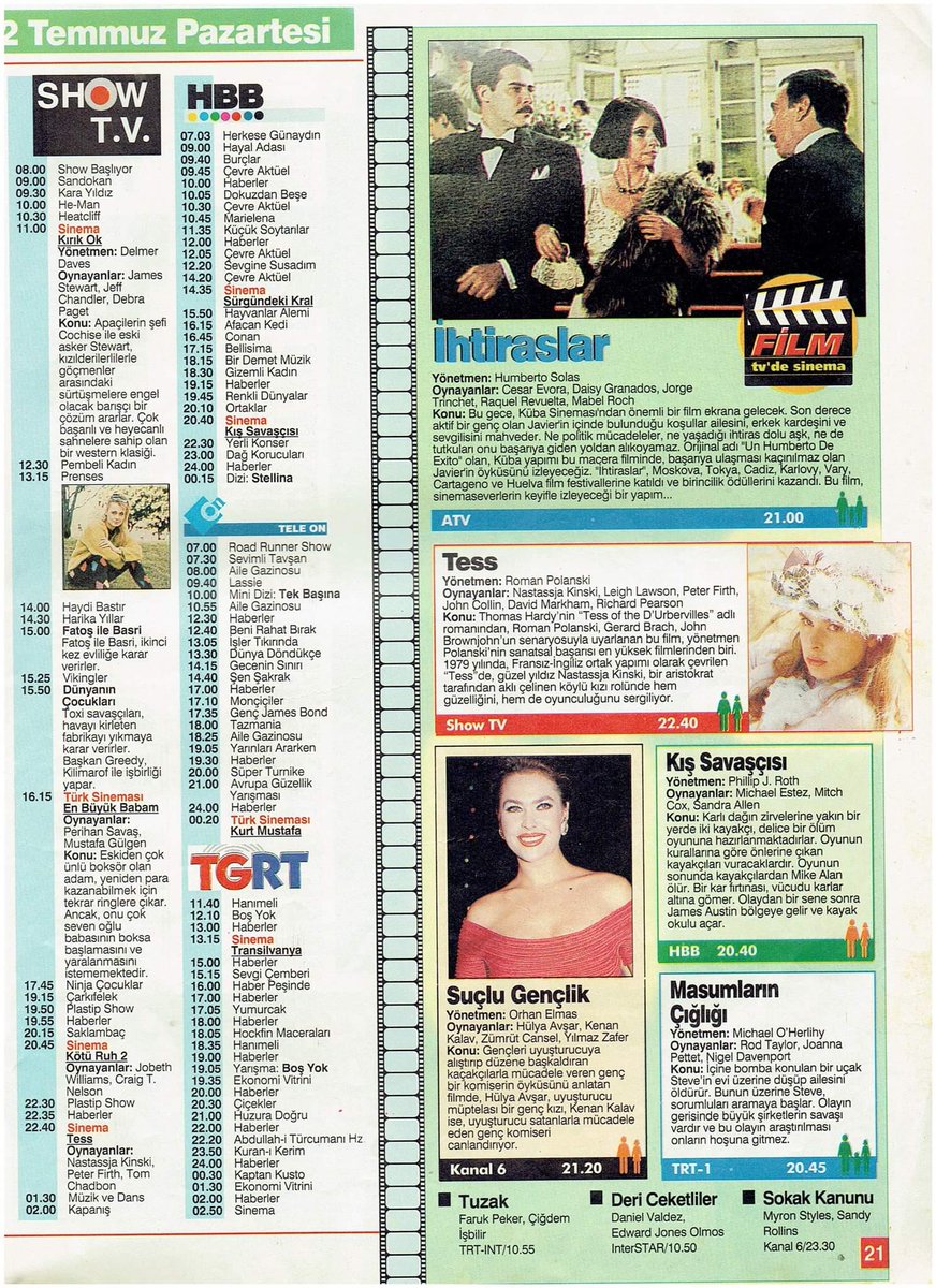 #salı #Princesa #Prenses #MaricarmenRegueiro #Unhombredeéxito #ASuccessfulMan #İhtiraslar #Temmuz #1993yılı #NastassiaKinski #HülyaAvşar <a href="/detlnovelas1/">detlnovelas 🌎</a> <a href="/tlnovelastv/">tlnovelas</a> #yalıçapkını #kızılcıkşerbeti #aile #adımfarah #yasakelma #üçkızkardeş #esaret #kraliçe #ömer #vedamektubu #emanet