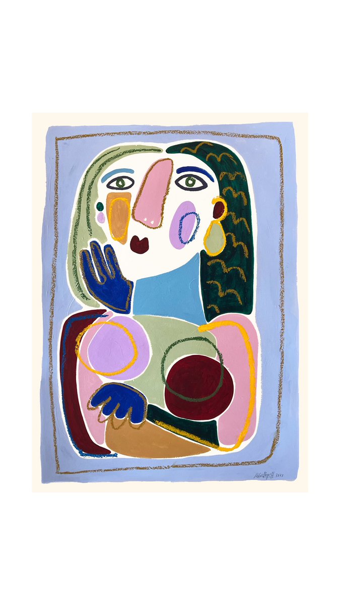 Under a month until my physical and first exhibition in 2023. So excited!! If you’re in Oslo end of June come join!