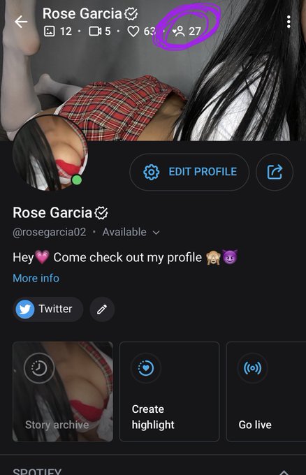 27/150‼️ subscribe to my onlyfans for free!!! Once I hit 150 subs then it will not be free to subscribe<a href="/tag/sexy"class="tags"><span>#sexy</span></a><a href="/tag/latina"class="tags"><span>#latina</span></a><a href="/tag/horny"class="tags"><span>#horny</span></a><a href="/tag/only18"class="tags"><span>#only18</span></a><a href="/tag/onlyfans"class="tags"><span>#onlyfans</span></a><a href="/tag/onlyfansbabe"class="tags"><span>#onlyfansbabe</span></a>