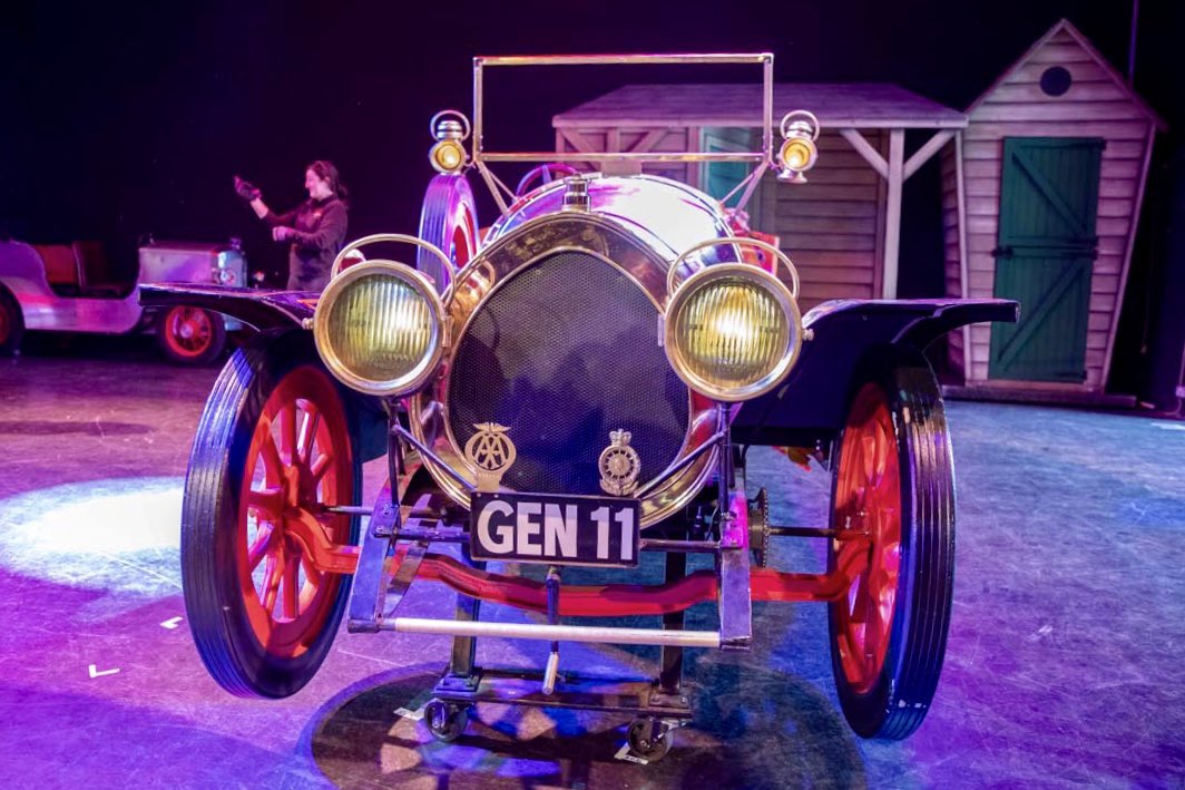 #chitty is in the building!

We’re so excited to welcome @ChittyHire and their fantasmagorical flying car to the @ahttw ready for the opening show on Wed #chittychittybangbang 

Get your tickets without delay!

#halfterm #goingout #kids #activity #tunbridgewells #tonbridge #kent