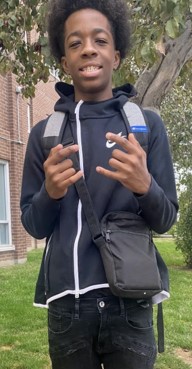 MISSING:
Jeremiah, 15
- last seen May 26 at 4pm in the Gilder Dr and Eglinton Ave area
- described as 5'9, 140lbs, with short brown hair and light brown eyes
- last seen wearing a blue Nike tracksuit and black Nike shoes with red soles
#GO1210842
^se