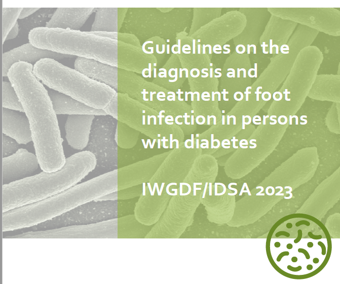 INFO PARA MEDICOS
Resumen y traducción de Guía de práctica para el diagnóstico y ratamiento de la infección en pie diabético IWGDF/IDSA 2023
heylink.me/SMI/ todos los links!