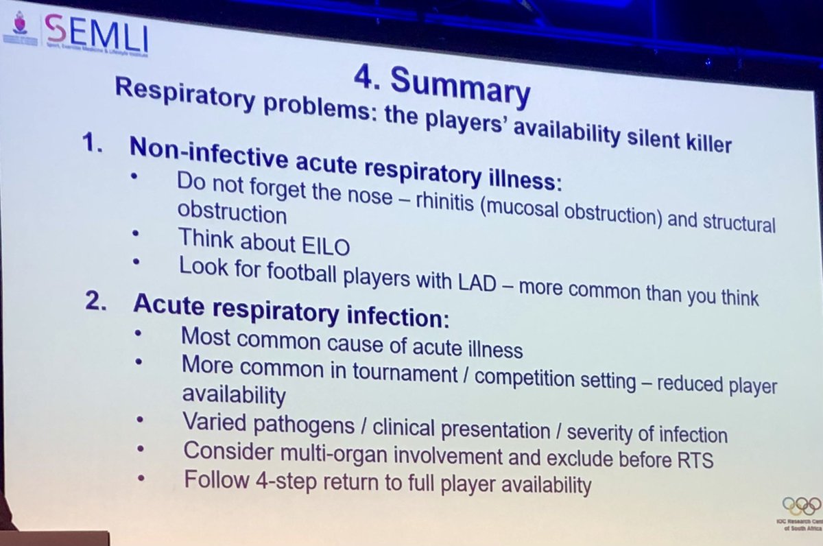 World-class player care 🏃🏼‍♀️🫀 🫁 🤒

Day 3 of #isok23  <a href="/footballmed/">Isokinetic Conference</a> conference 

What a line-up 🙌🏽