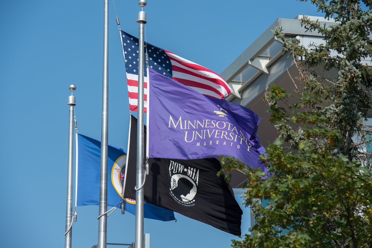 Remembering and honoring those who sacrificed for our freedom. Happy Memorial Day from Minnesota State University, Mankato! #MemorialDay