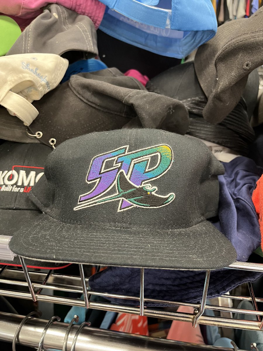 TYPORT09's tweet photo. My buddy found this hat while thrifting today, such an awesome find! @MiLBPromos @nut_history https://t.co/qIFWcRDCgr