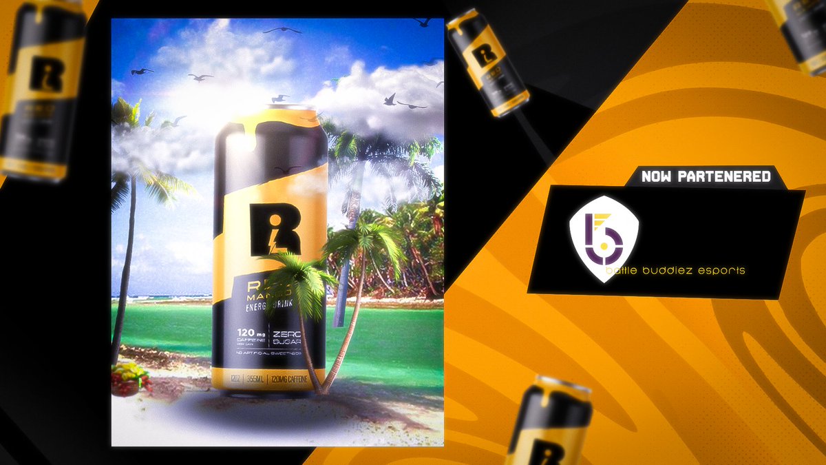 Welcome our new Team Partnered @Battle_Buddiez 
Talent org have over 8 competitive team.

Check them out at @Battle_Buddiez  and linktr.ee/battlebuddieze…

#Rapidlightningenergydrinks #energydrinks #upcomingenergy