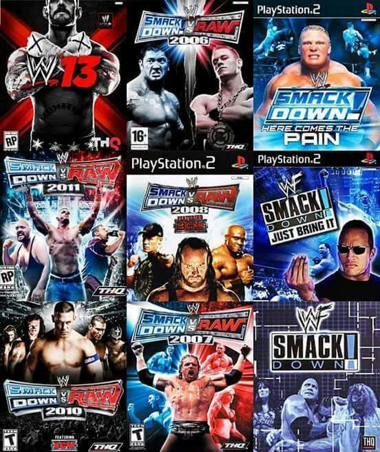 WrestleClips's tweet photo. If you could choose one single WWE video game, which one are you playing? https://t.co/77Nt3VcHm5