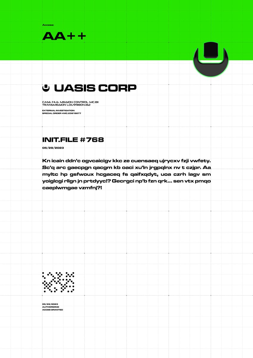 MISSION 4. THE BALLROOM/ LEVEL 🟢 SATUS: OPEN

Gravity is the key.

Please enter the Discord to join the competition. Good luck, everyone.

#uasis #thegame