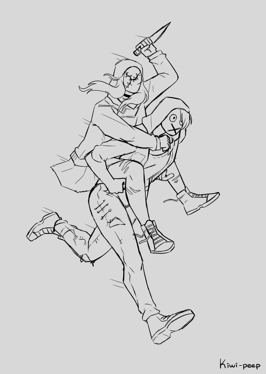 on their way to stabby stab some survivors

#TheLegion #DeadbyDaylight