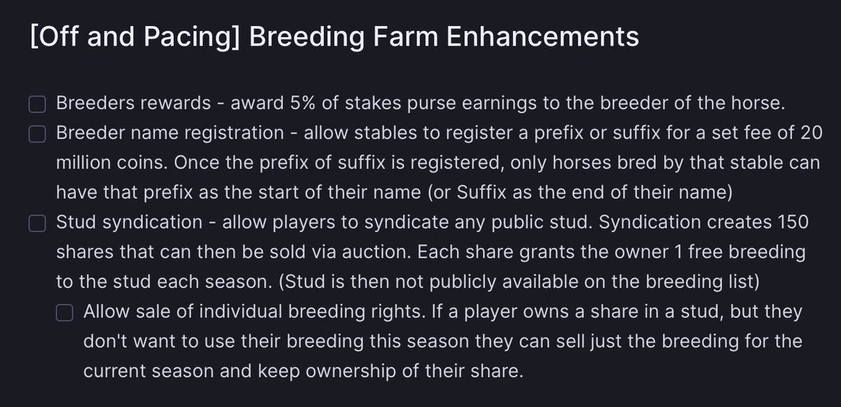 offandpacing_ry's tweet image. Planning is moving forward on a whole bunch of updates slated to come to @AndPacing this year. Should we do another Twitter spaces this week to discuss ideas?
