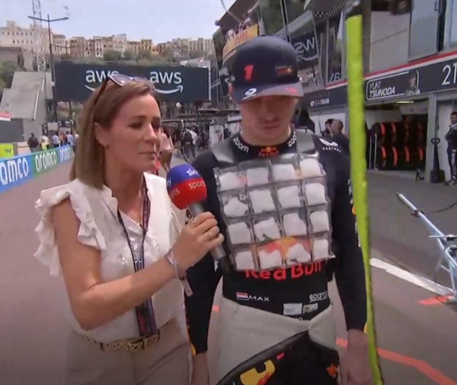 le___main's tweet image. Max must have been sweating being called into the weigh bridge for extra checks.  #givesyohwings