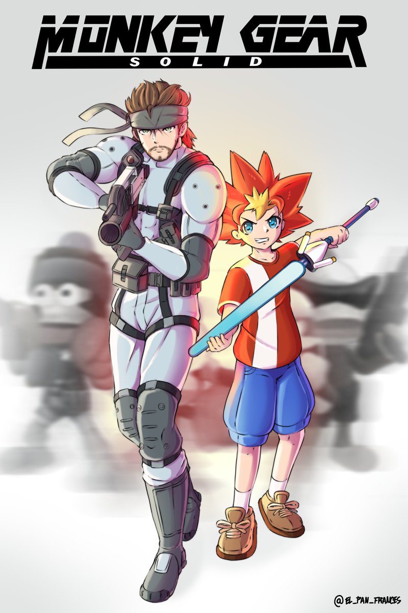 MONKEY GEAR SOLID 🐒
#MetalGearSolid #ApeEscape