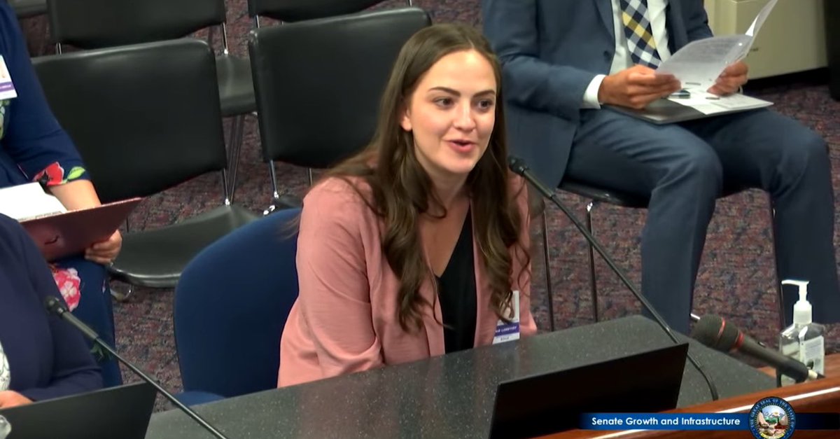 NVconservation's tweet photo. “By establishing and funding an account to construct new and maintain existing wildlife crossings, we can save wildlife lives, save humans lives, and save Nevada money,” says @NVconservation’s @CCabreraNV. #AB112 #NVLeg https://t.co/g37jfHfL8y
