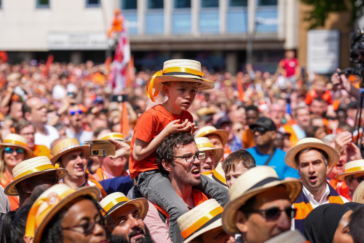What a special day for this club and this town.

Thank you to all 20,000 of you for joining us to celebrate! 👏

#COYH