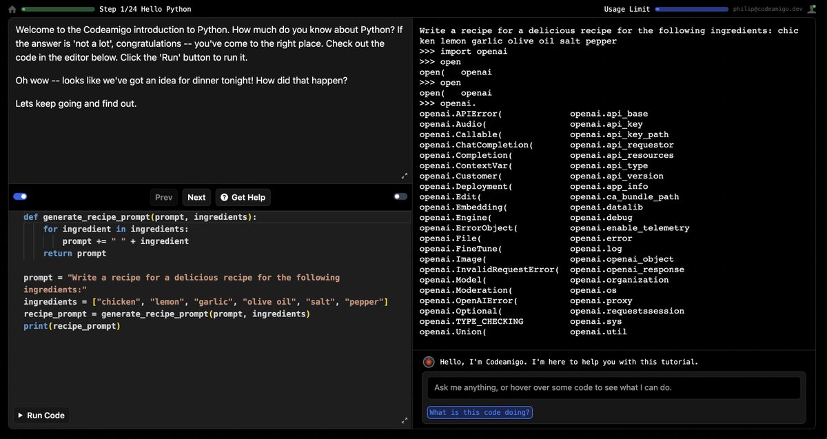 Hello 🐍

#python #buildinpublic #ai #openai