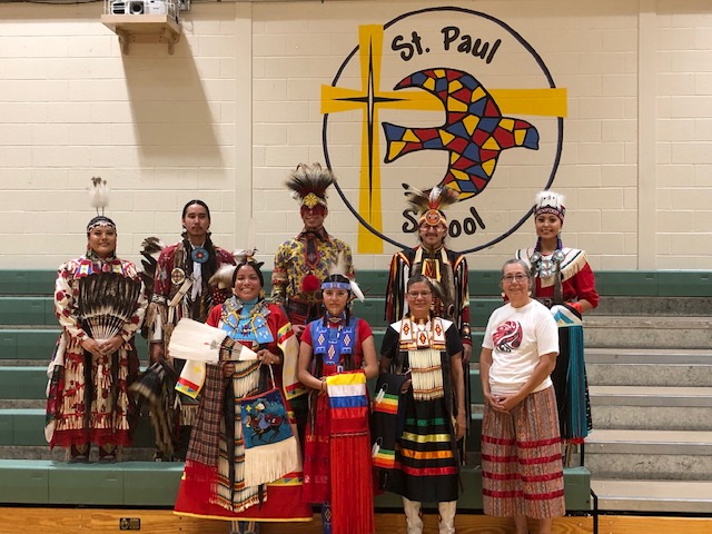 Holy Spirit Catholic School Division (@holyspiritrcsd) on Twitter photo An amazing day for our <a href="/StPaulSpirit/">St. Paul School</a> School students, who had the pleasure of seeing the Niisit'api Ambassadors dance.  #itsinikasi #hs4 An amazing day for our <a href="/StPaulSpirit/">St. Paul School</a> School students, who had the pleasure of seeing the Niisit'api Ambassadors dance.  #itsinikasi #hs4
