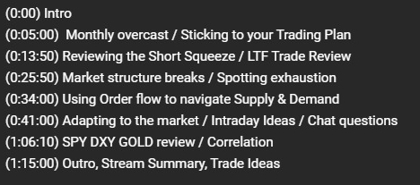 Have also done stream notes for your ease of access.      ...