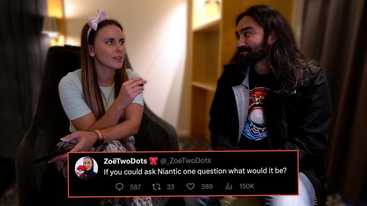 ZoëTwoDots 🎀 (@_zoetwodots) on Twitter photo Speaking with <a href="/MichaelSteranka/">Michael Steranka</a> about the Future of #PokemonGO
🔴 Why change Remote Raiding?
🔴 What’s being done for rural, disabled and disadvantaged players?
🔴 What does Niantic do with our location data?
WATCH 👉👉 buff.ly/3OJWIAV Speaking with <a href="/MichaelSteranka/">Michael Steranka</a> about the Future of #PokemonGO
🔴 Why change Remote Raiding?
🔴 What’s being done for rural, disabled and disadvantaged players?
🔴 What does Niantic do with our location data?
WATCH 👉👉 buff.ly/3OJWIAV