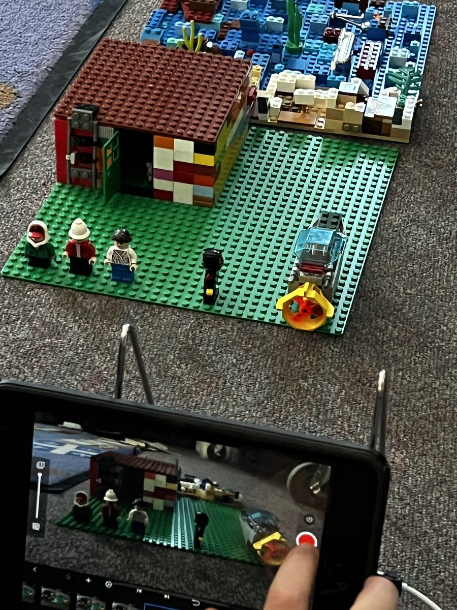 CentralPSLLC's tweet photo. After weeks of working on our @SDGoals @LEGO_Group stop motion videos, it was finally time to take it all apart! Ss we’re excited to think of what different things they could try next! @central_public @TVDSB @TVDSB_STEM @MrsMorrisTVDSB https://t.co/HPk5o95cqo