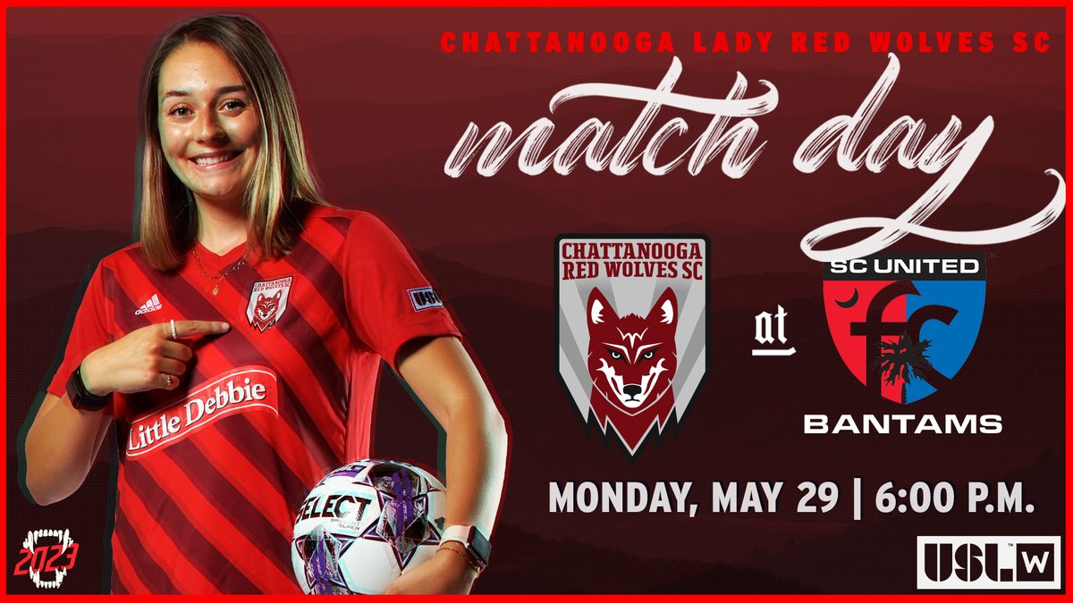 The Lady Red Wolves head on the road for their first away match of the season 👏

🆚 @scunitedbantams 
🏟 SCUFC Southeastern Freight Lines Complex

#DaleLobas 🔴🐺