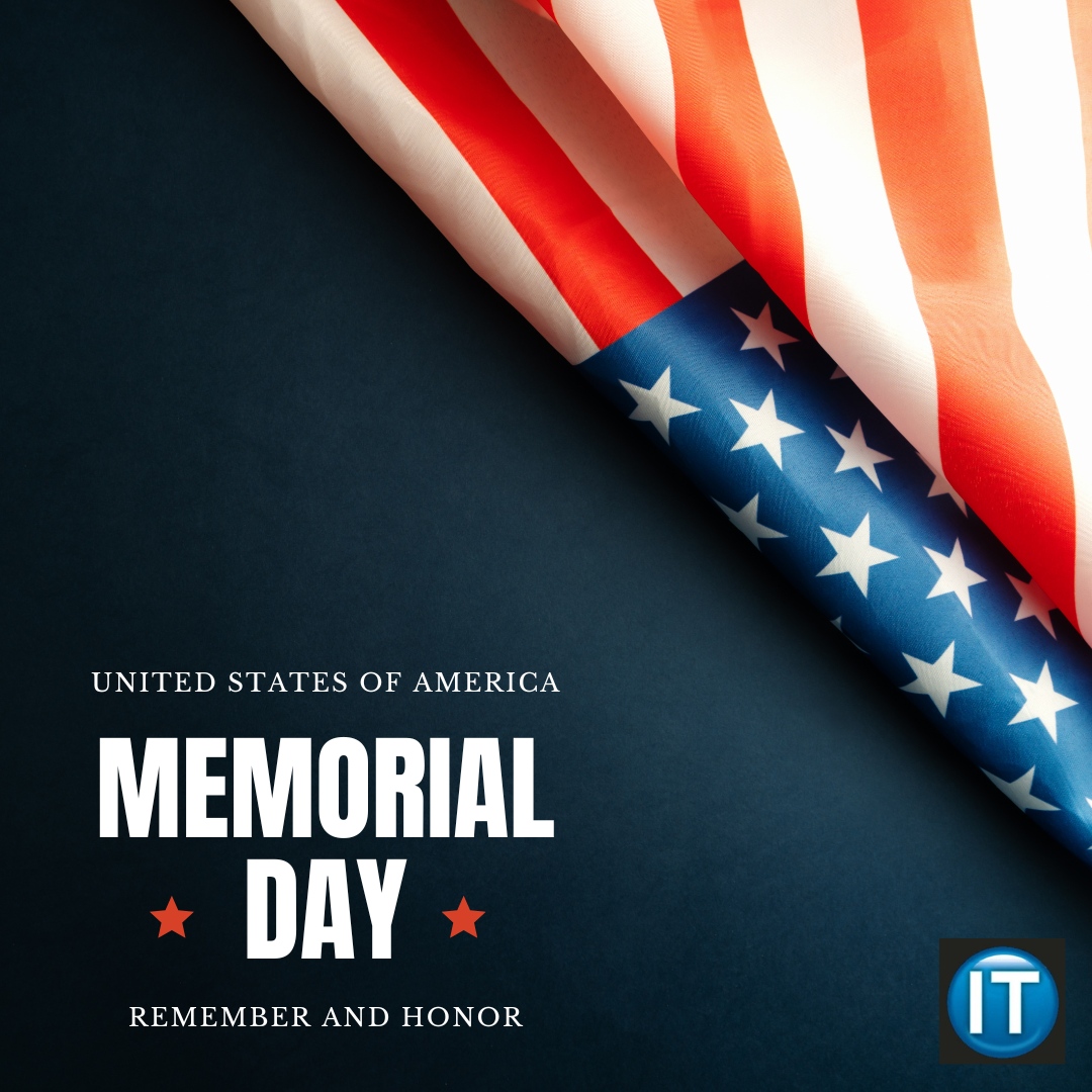 ITTechProsInc's tweet photo. "Remembering and honoring the sacrifices of those who served our country, both on and offline. Thank you for your service." https://t.co/uwnYJ43bFH