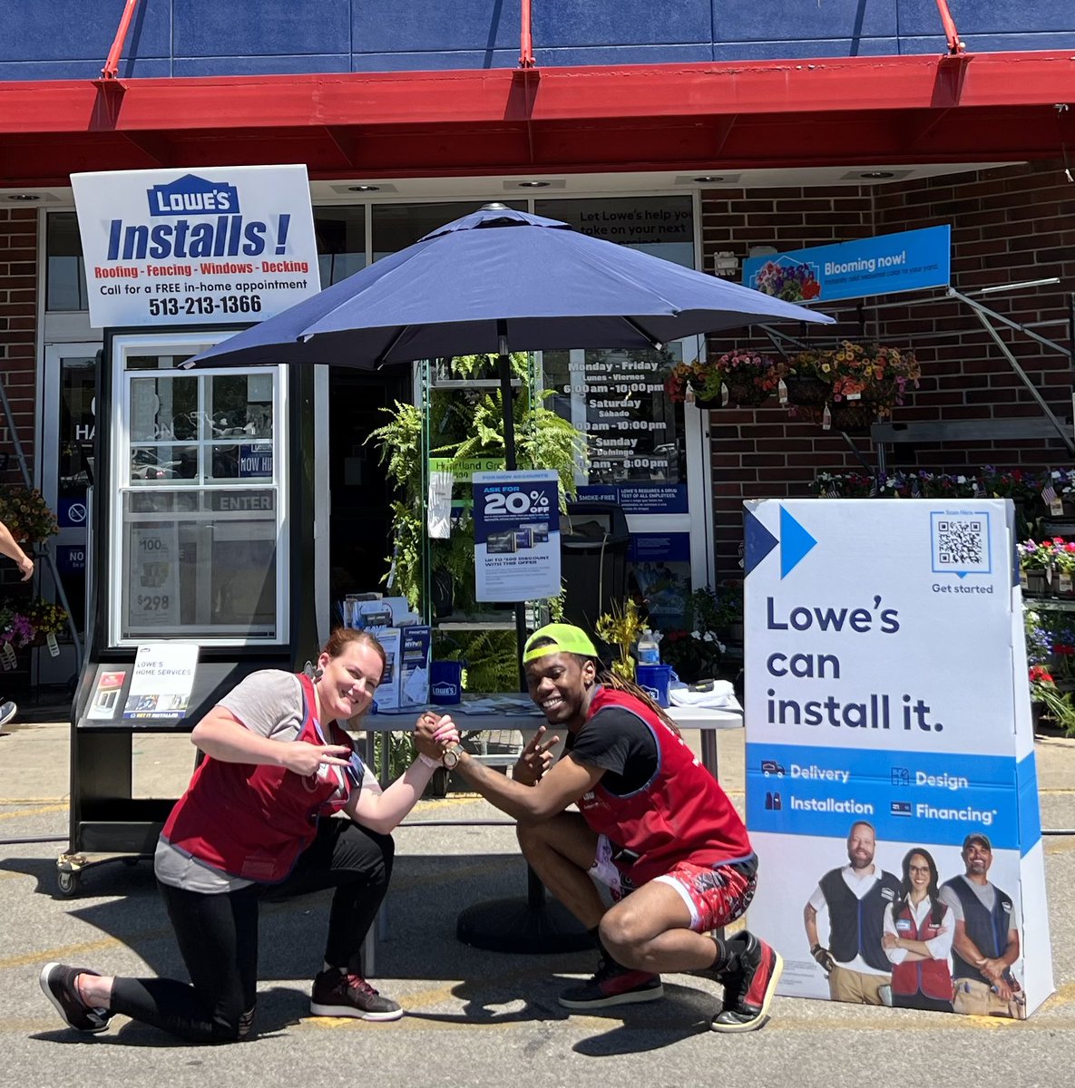 Western Hills Lowes  is ready for all your summer projects!!!
Come visit us today !!!!
 <a href="/NickGabel2338/">Nick Gabel</a> 
<a href="/NickPompilio/">Nick Pompilio</a> 
<a href="/shanejthompson/">Shane Thompson</a>
